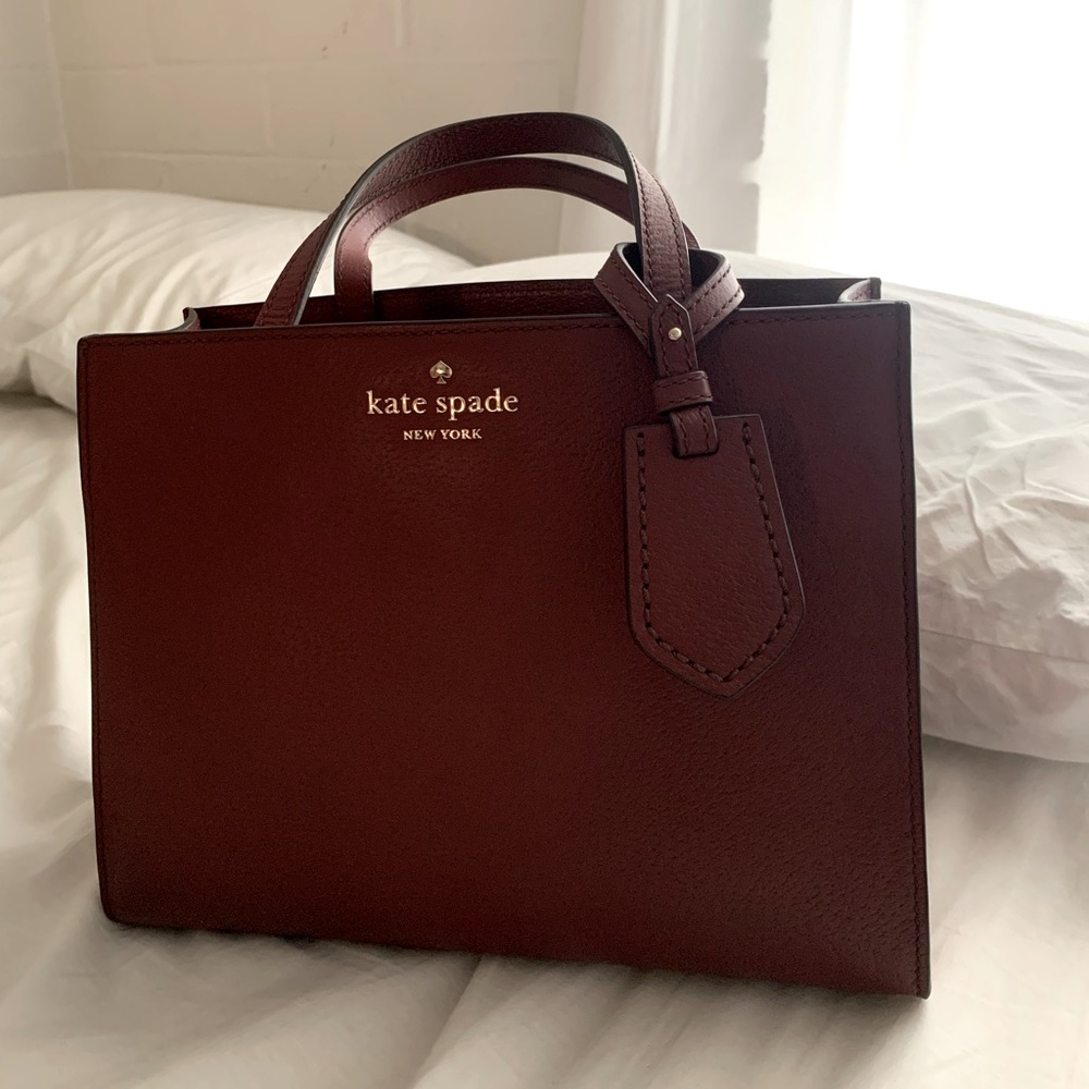 Kate Spade purse maroon/burgundy